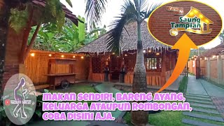 warung nasi Saung Tampian, Ciamis @walkingsantuy