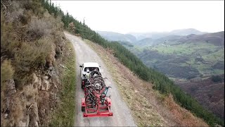 Drone downhill shots (tuña Asturias)