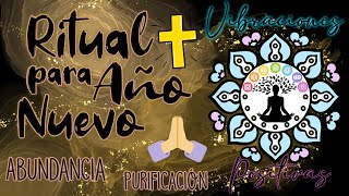 Ritual para año nuevo.🎉 Ritual para atraer abundancia en todos los aspectos, dinero, salud, amor 💰