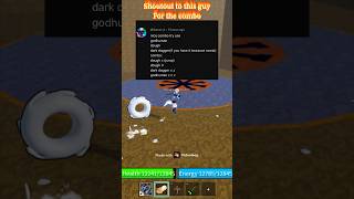 CRAZY DARK DAGGER+DOUGH+GH COMBO || Blox fruits combos || one shot combo || #bloxfruits #roblox