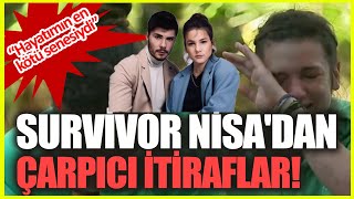 Telefonlarımı Karıştırıyordu Survivor Nisa Bölükbaşıdan Barış Murat Yağcı itirafı! Ağlayarak anlattı