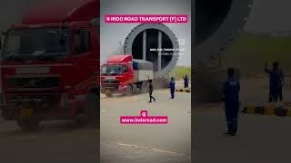 Turbine for refinery @INDO-ROAD. #transport #jeetkilagan #trucks #transport #indo #trendingvideo