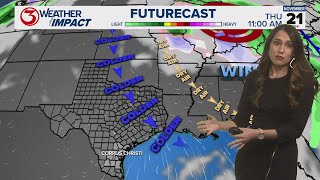 Coolest temperatures since April tomorrow morning