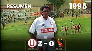 Universitario 3-0 Melgar |  Resumen | Goles de Paolo Maldonado y Edson Dominguez | 1995⚽🎞