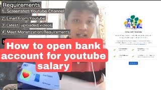 How to Open Bank Account for Youtube Salary | Paano mag open ng banko sahod sa youtube