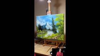 How to paint fun oil painting landscape