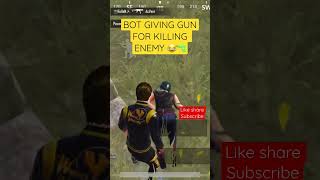 BOT GIVING GUN TO KILL ENEMIES 😂👀🔫