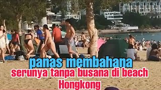 repulse bay beach Hongkong makin indah pemandangan nya