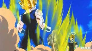 SSJ2 Goku And Majin Vegeta Power Up [2KHD]