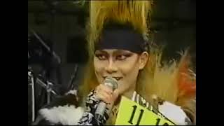 X JAPAN interview "Week End" Live TV show (1989.04.15)