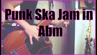 Jam Backing Track – Punk Ska in Ab Minor – Blues Scale | Play-along