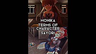 Monika vs Sayori terms of character