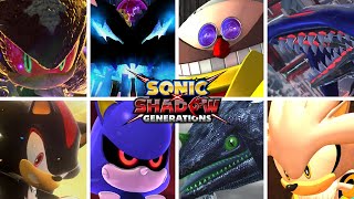 SONIC X SHADOW GENERATIONS - All Bosses (S-Ranks)