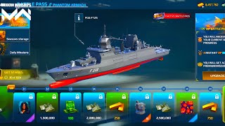 Modern Warships October battlepass 2024