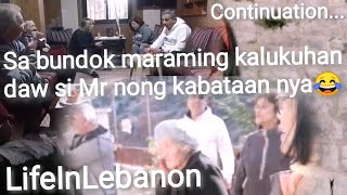 SA BUNDOK MARAMING KALUKUHAN DAW SI MR NOONG KABATAAN NYA😂 #lebanon