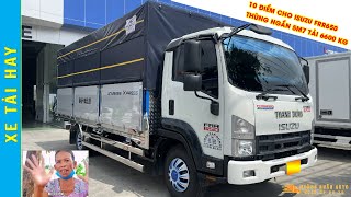 ĐÁNH GIÁ CHI TIẾT ISUZU FRR650 THÙNG NGẮN 5M7 TẢI 6.6 TẤN BỬNG NHÔM INOX ĐÀ LẠT VỀ VĨNH LONG