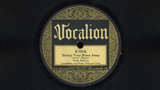 "Stomp Your Blues Away" - Viola McCoy (1926) f/ Rex Stewart 🎺