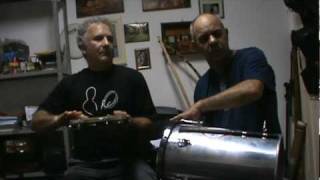 Pandeiro e Rebolo de Esteira - Improviso (Sampaio e Guello)