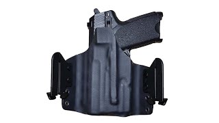 Funda interior de Kydex para HK USP Compact o Glock con posibilidad de linterna