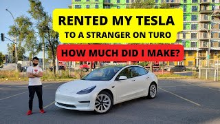 I Rented My Tesla To A Stranger on Turo... Here's How Much Money I made