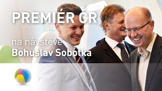 LIKO-S | Premiér ČR Bohuslav Sobotka v LIKO-Su