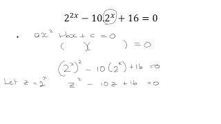 Solving a quadratic that doesn't look like a quadratic