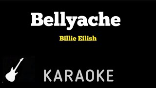 Billie Eilish - Bellyache | Karaoke Guitar Instrumental