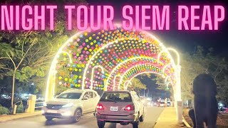 DRIVING TOUR IN CAMBODIA || NIGHT TOUR