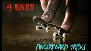 4 EASIEST fingerboard tricks PART 2