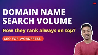 Understanding the Search Volume of Domain Name English - How it affects the search results.