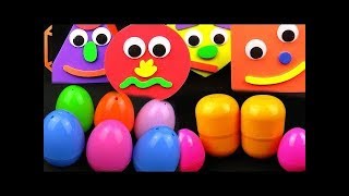 Color Surprise Egg Compilation Peppa Pig Emojis Giant Surprise Toys for Kids