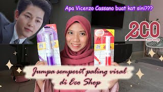 ECOSHOP HAUL • Cleaning Items Semperit Viral🏡 • Teringat Song Joong-Ki pun ada sini 😂