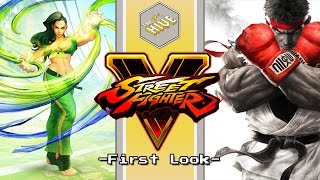 Street Fighter V FIRST LOOK! - HD (1080p)