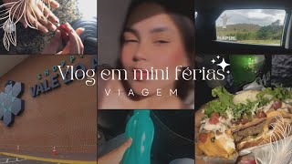 Vlog em mini férias em viagem