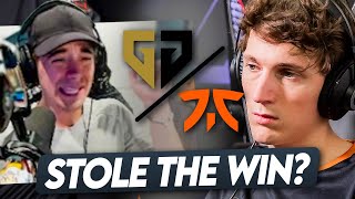 Sean Gares reacts to First FNATIC GAME IN SHANGHAI v GenG | VCT Masters Shanghai