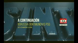 Canal 4 TCS El Salvador | A Continuación: UEFA Champions League Dortmund vs PSG [01/05/2024]