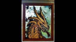 How To Paint a Dragon On Glass | MUST SEE!!!