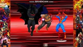 M.U.G.E.N Evil Ryu/Devil Jin vs Batman/Spiderman