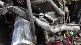 Starting Wrecked 2006 Kawasaki ZX14 #1263