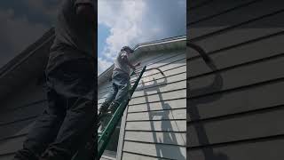 30 Second Outdoor Cleaner to the Rescue #30secondcleaner #fyp #painting #siding #cleaning