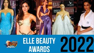 Elle Beauty Awards 2022 || Deepika Padukone || Krithi Sanson || Rakul Preeth sing || Janhvi Kapoor