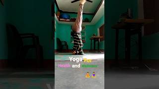 Yoga for health & Wellness | Yoga enthusiasts 🧘‍♀️🧘uttarakhand 🙏🌼  Headstand 🧘🌳yoga #trending#shorts