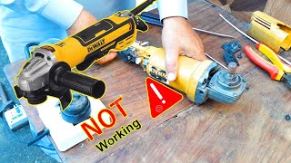 5 inch Dewalt Angle Grinder Repairing