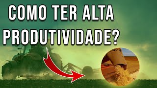 ASPECTOS PARA OBTER ALTA PRODUTIVIDADE NA AGRICULTURA