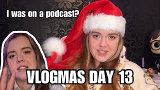 It's not short, it's average | VLOGMAS DAY 13 (minisode, vet visit, chore day & podcast)