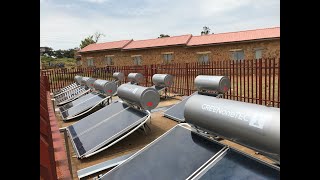 Hope for Warm Water - 68 Solar Water Heater units installed at Boarding School in Plateau State