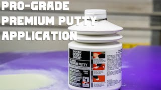 Body Shop Pro Grade Premium Putty Application Video