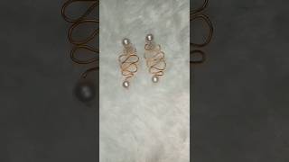 Easy DIY Earrings 😍 #shorts #youtubeshorts #diy #earrings