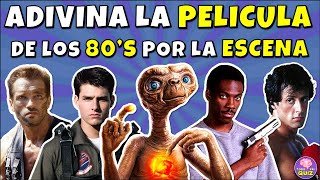 Adivina la "PELÍCULA de los 80's Por La ESCENA"! (PARTE 2)🎬 Test/Trivia/Quiz