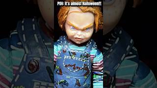 Sorry Jack! Chucky’s back!!! 🎃🎃🎃 #trending #chucky #halloween #horrorshorts #october #fnafmovie